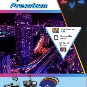 Papel De Sublimación Premium 100 Grs Tamaño A4 x 100 Hojas