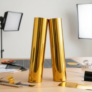 Vinilos Adhesivos De Corte Oro Brillante 61 Cms X Metros