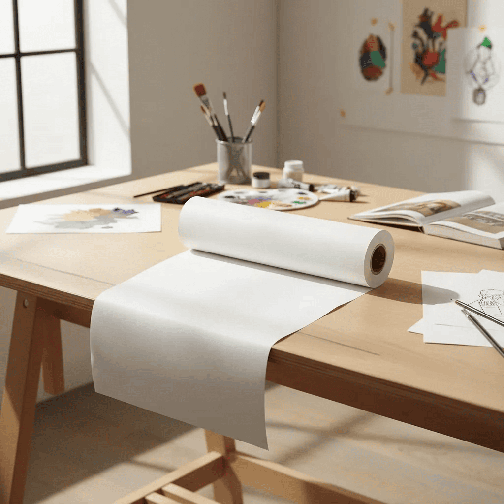 Rollo Autoadhesivo Polipropileno Adhesivo Fuerte Imprimible 61 Cm X 5 Mts - Imagen 3