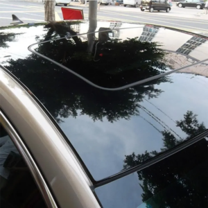 Vinilo Panoramico Vehicular Negro Brillante 1.35 Mts X Mts - Imagen 3
