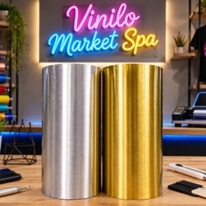 Vinilos Adhesivos De Corte Cepillado 30 Cms X Mts