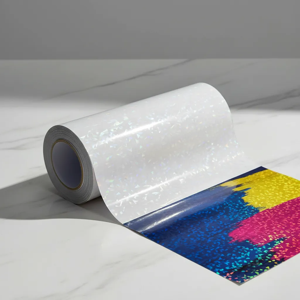 Laminado En Frio Holografico 1,07 Ancho X Mts - Imagen 9